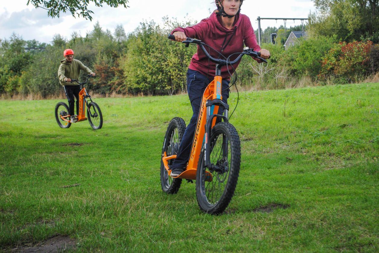 steps met dikke banden